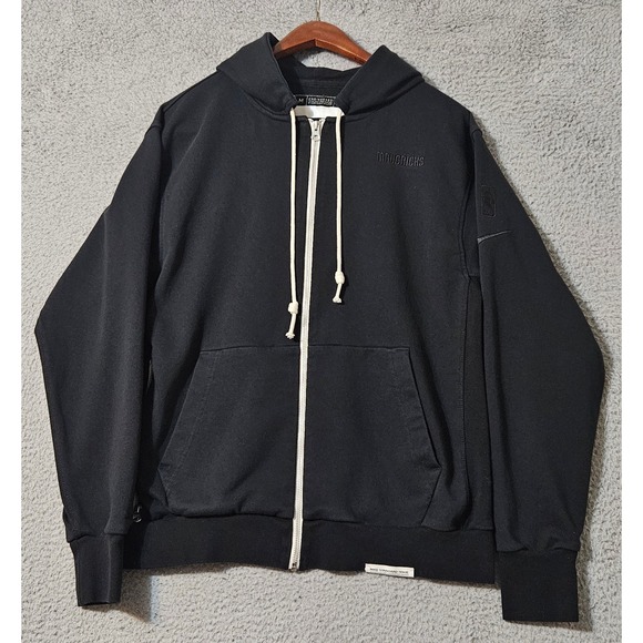 Dallas Mavericks Nike Dri Fit‎ Full Zip Hoodie Size Medium NBA Black Team issue